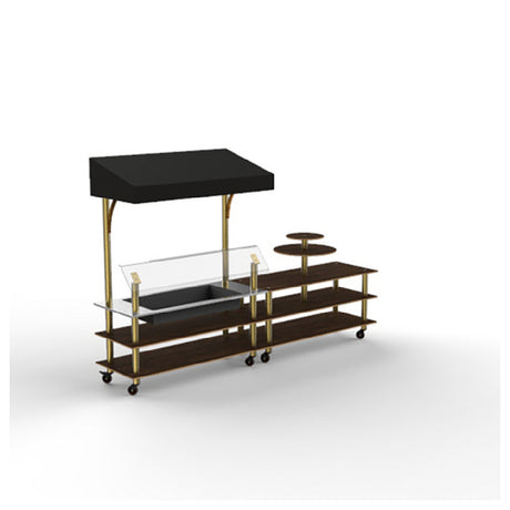 Steelite MGCMLE04WBBW Display Station Mixed Materials (minimum = Case Quantity 1 Per Case) (repack Item)