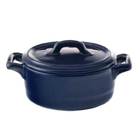 Bon Chef 1600004PCOBALTBLUE - Cocottes Baker Base, 8-1/2 Oz., 5-1/4"