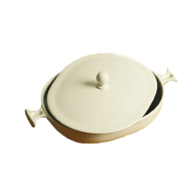 Bon Chef 3028TAN Bouillabaisse Dish 2 Qt. 8" X 9-3/4" X 2-1/4" H