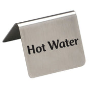 Hubert 81416 - Beverage Tent, "Hot Water", 2-1/2" X 2" X 2-3/16"H