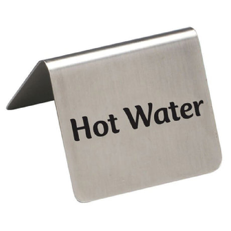 Hubert 81416 - Beverage Tent, "Hot Water", 2-1/2" X 2" X 2-3/16"H