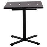 Plantation Prestige Commercial Furniture 2192727-0150 Folding Table Square 27" X 27"