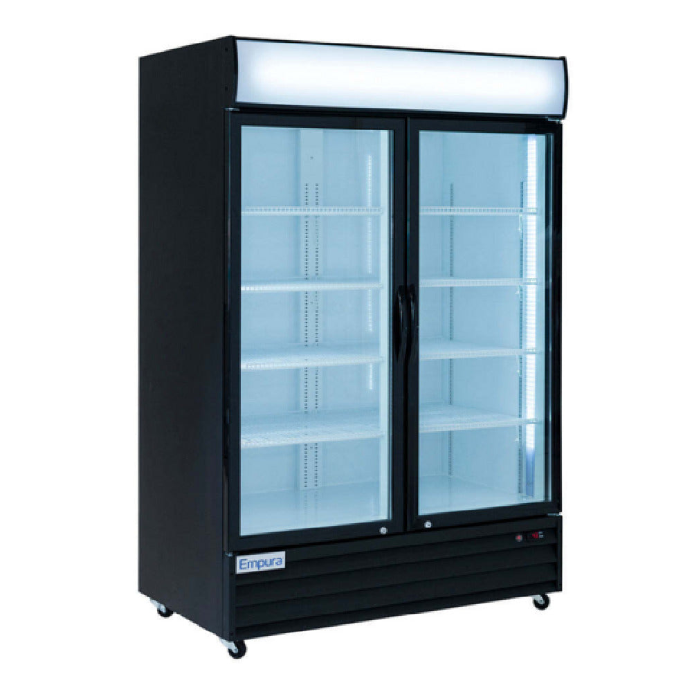 Empura EGM-50B - Refrigerated Merchandiser, 52.36"W X 32.28"D X 79.65"H, 48 Cu. Ft. Capacity