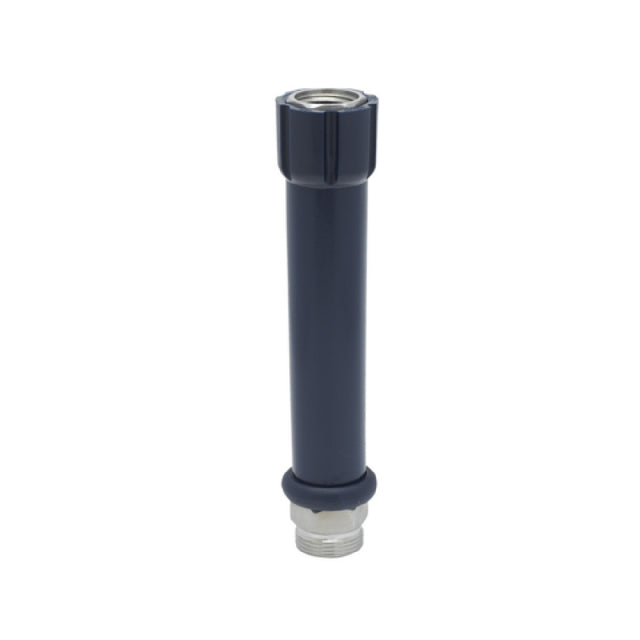 T&S Brass S011482-30 Stainless Steel S-0107 PRSV Grip Handle (Blue) 7/8-20 UN Male Inlet And 3/4-14 UN Female Outlet. Stainless Steel