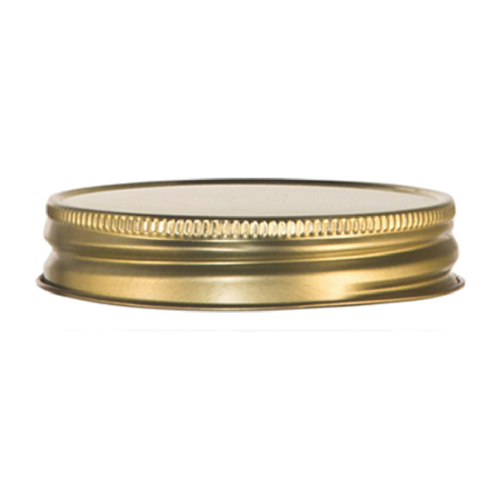 Libbey 92136 Drinking Jar Lid 3" Dia. X 5/8"H Gold