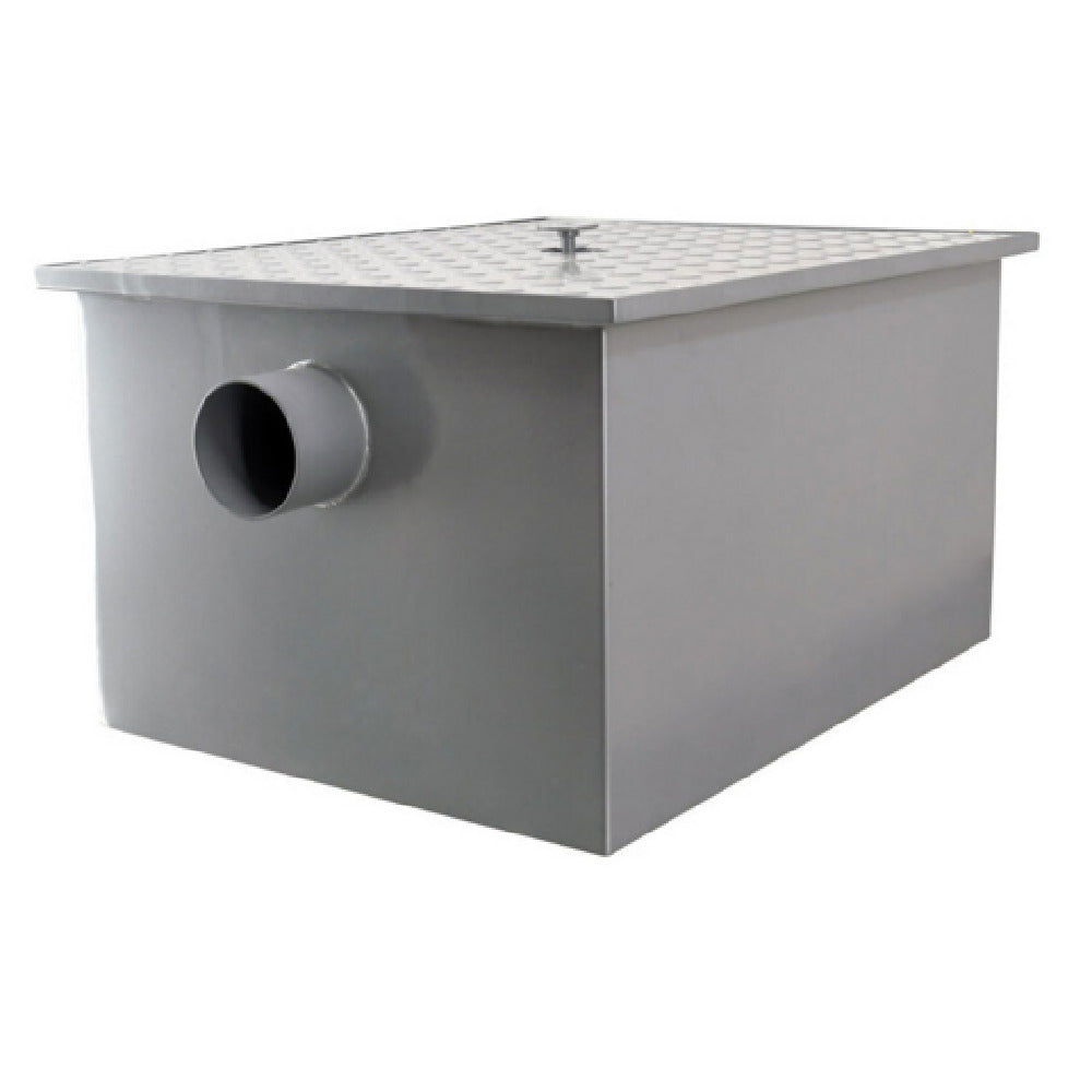 Omcan 48140 (48140) Grease Trap 50 Lbs. Capacity 25 Gpm Flow Rate