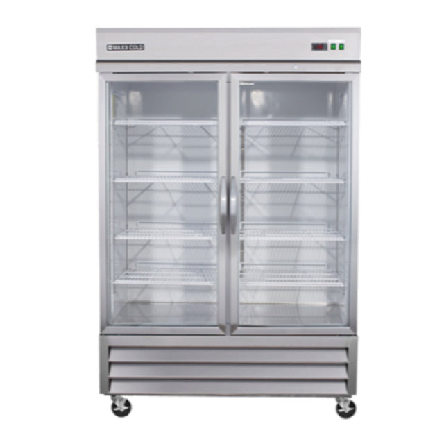 Maxximum MXCR-49GDHC Maxx Cold X-Series Upright Refrigerator Reach-in 49 Cu. Ft Storage Capacity