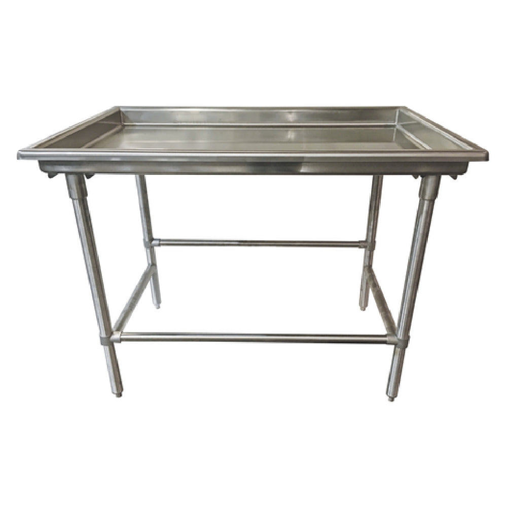 Advance Tabco SR-60 Sorting Table With 3" Raised Edge 30" Wide Top