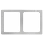 Hubert 53858 - Cold Tile, For 1/2-size Curveware Pans, 2-compartment
