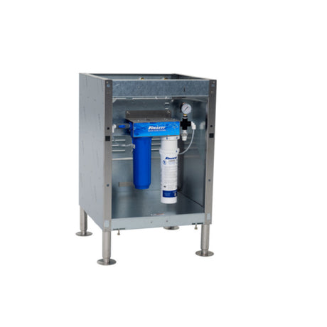 Follett 25AND50BASE-CL Base Stand For 25CI And 50CI Series Ice And Water Dispenser With High Capacity Carbonless Filter System (CARBONLESSHICAPSYS) Installed