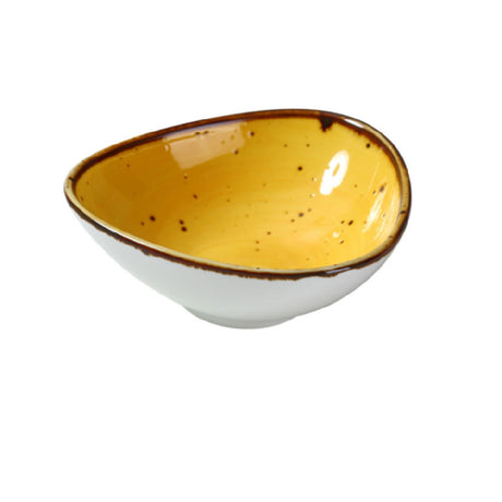 Yanco LY-404YL Lyon Sauce Bowl 5 Oz. 4-3/4"L X 4-3/8"W X 1-5/8"H