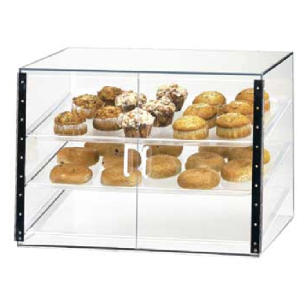 Cal Mil 1202-S Classic Display Case 27"W X 20"D X 20"H 3-tier