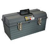Franklin Machine Products 142-1739 Tool Box 19"L X 10-1/4"W X 9-1/4"H Removable Divided Inner Tray