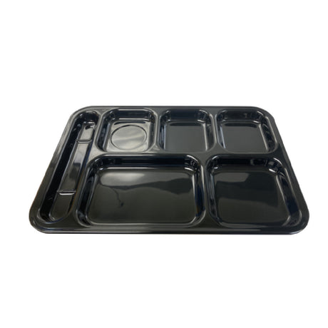 Thunder Group ML801BK Tray 14-1/2"W X 10"D X 1-1/8"H Left Hand (6) Compartment
