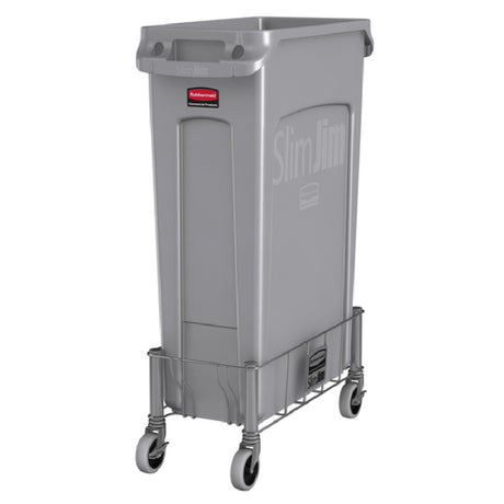 Rubbermaid 1968468 - Slim Jim® Dolly, Single, 20"L X 9-3/10"W X 9"H