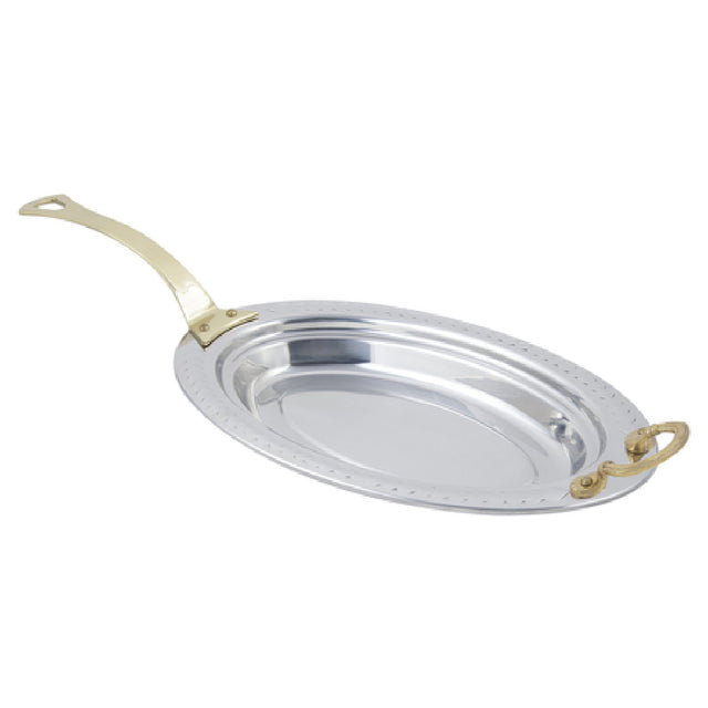 Bon Chef 5488HL Food Pan Full Oval 2-1/2 Qt. (80 Oz.) Capacity