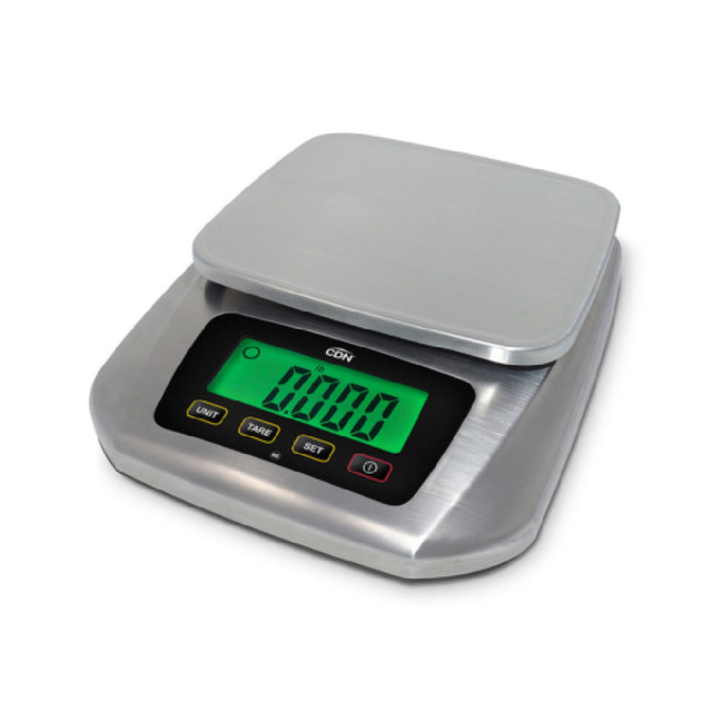 CDN SD2220 Digital Scale Submersible 8"W X 10"D X 2"H Overall