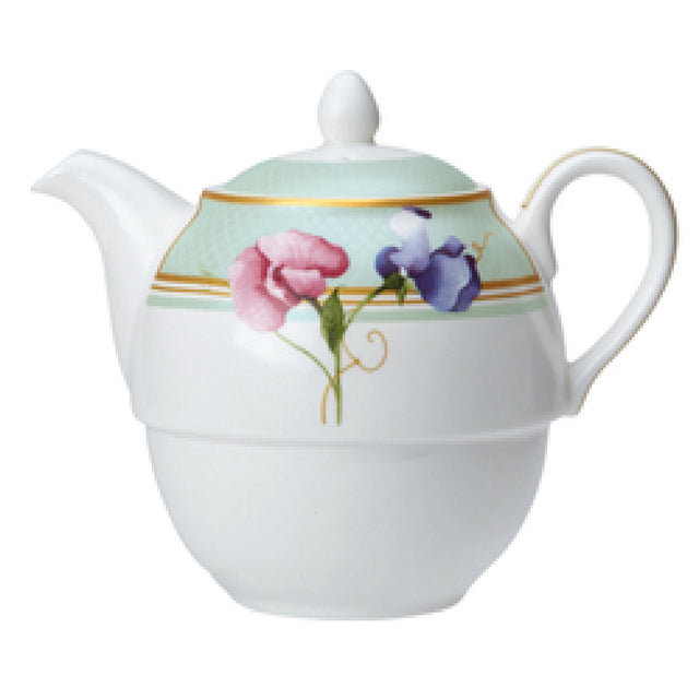 Steelite 82106AND0411B Tea For One Teapot Only 16 Oz. 5"H