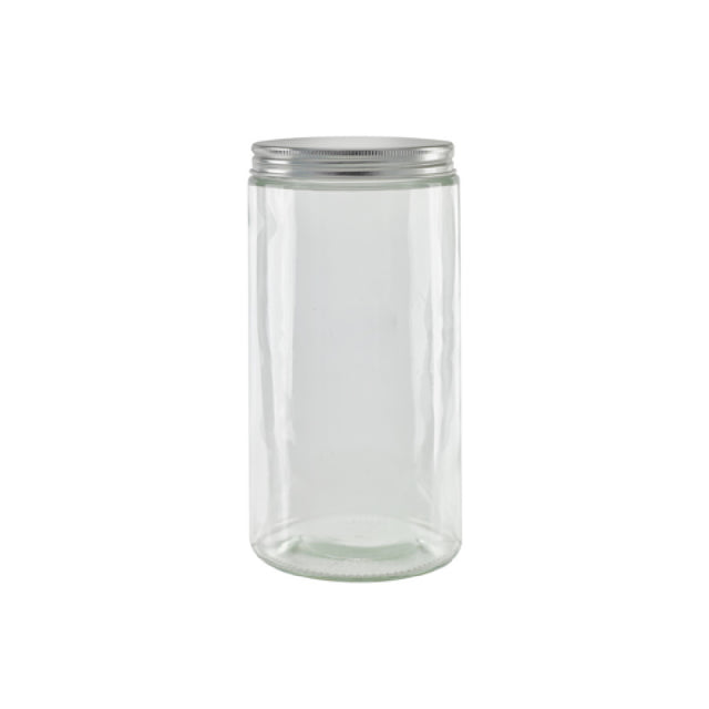 PacknWood 294VBOC1000 - Glass Jar, 33.8 Oz, 3.66"W X 3.42"D X 7.36"H