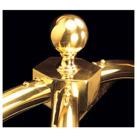 Forbes Industries 2400-BF Replacement Finial Ball Shape Brass