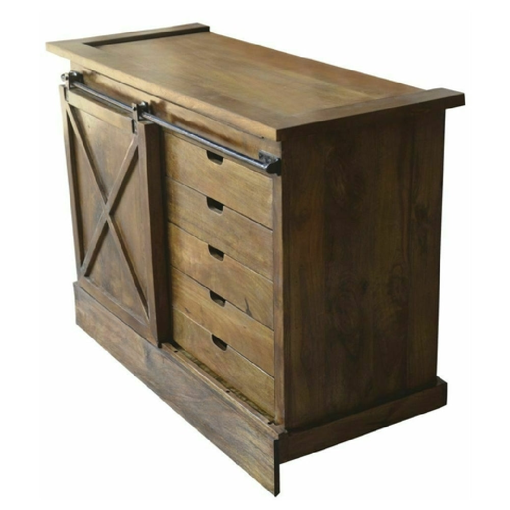 Hubert 14309 - Cabinet, 47"L X 19"D X 35"H, (5) Drawers