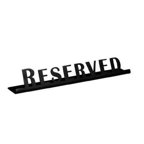 Service Ideas 1C-ST-RESERV-SIGN-BX Table Sign "Reserved" 1"H X 6-1/2"W