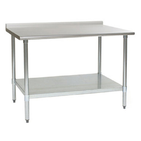 Eagle BPT-2448EB-UT BlendPort® Deluxe Series Work Table 48"W X 24"D 16/300 Stainless Steel Top