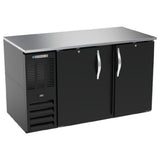 Beverage Air BB58HC-1-B - Refrigerated Back Bar Storage Cabinet, Two-section, 59"W