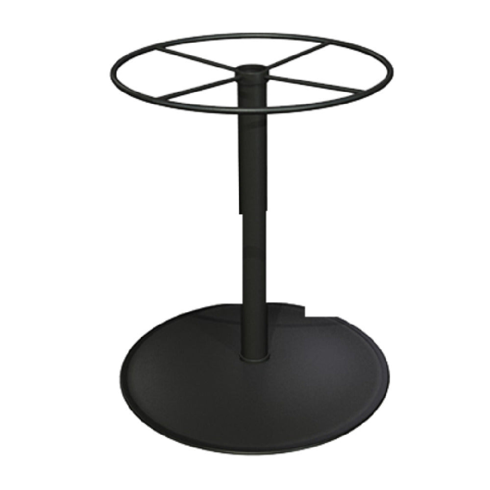 Plantation Prestige Commercial Furniture 2332700-01 Spun Cafe Table Base Dining Height 24" Dia. Spread