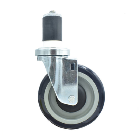 BK Resources 5SBR-3RA-PLY - Swivel Caster, 1-1/2" Expanding Stem, 5" Polyolefin Wheel