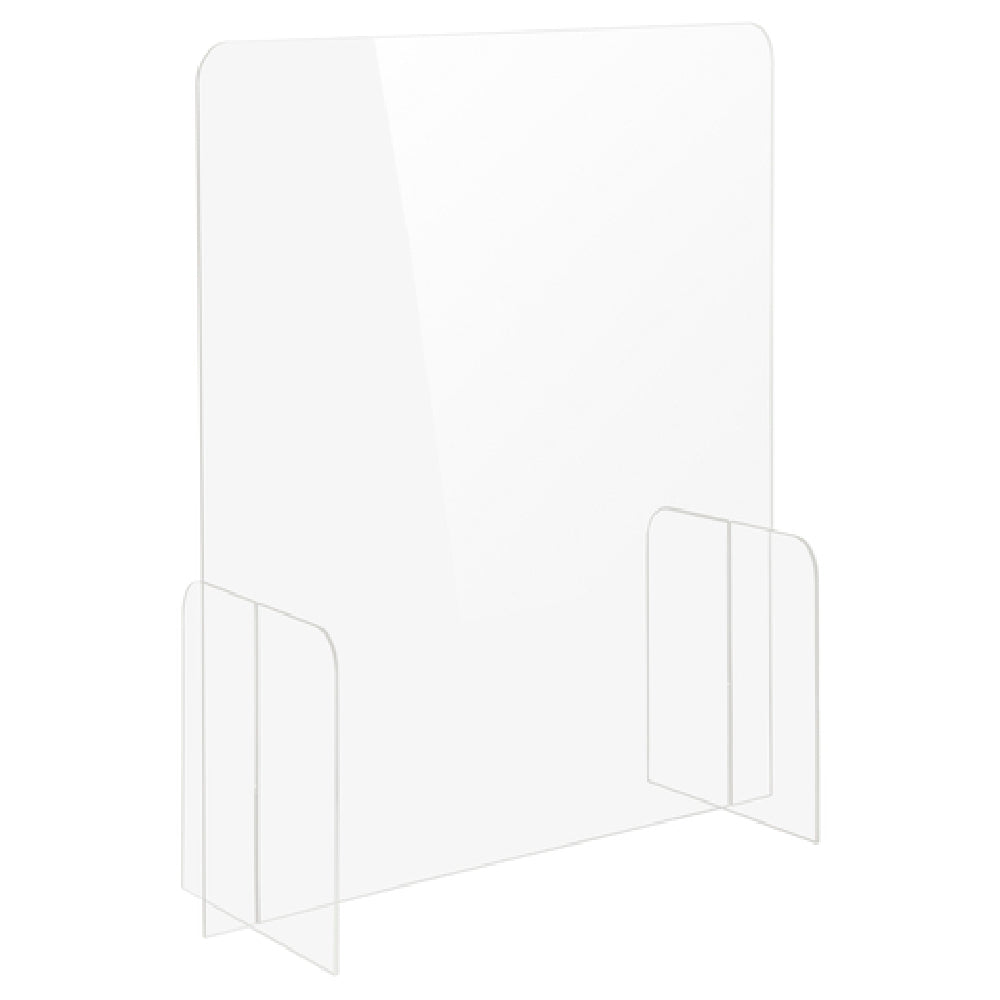 Bon Chef 90177-10 Tabletop Health Safety Shield 23-3/4"W X 12"D X 32"H Polished Edges