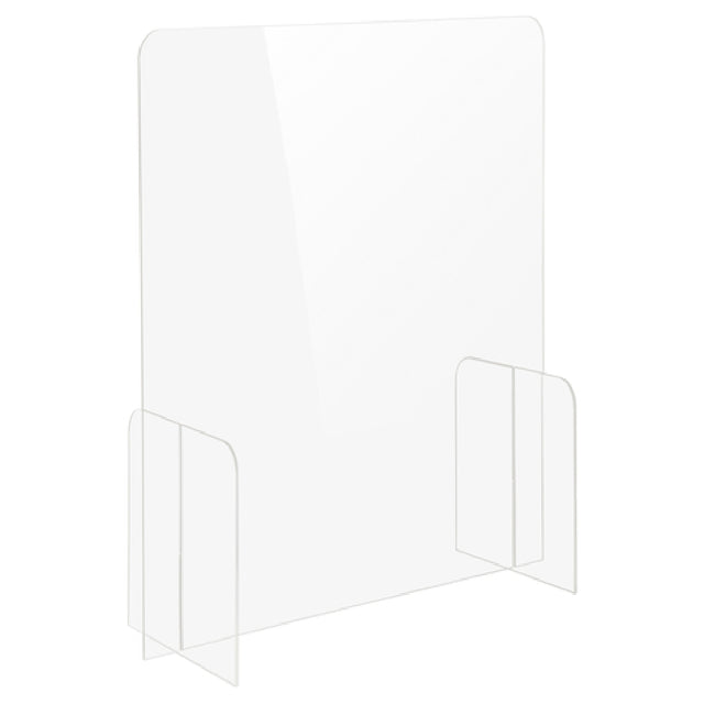 Bon Chef 90177-10 Tabletop Health Safety Shield 23-3/4"W X 12"D X 32"H Polished Edges