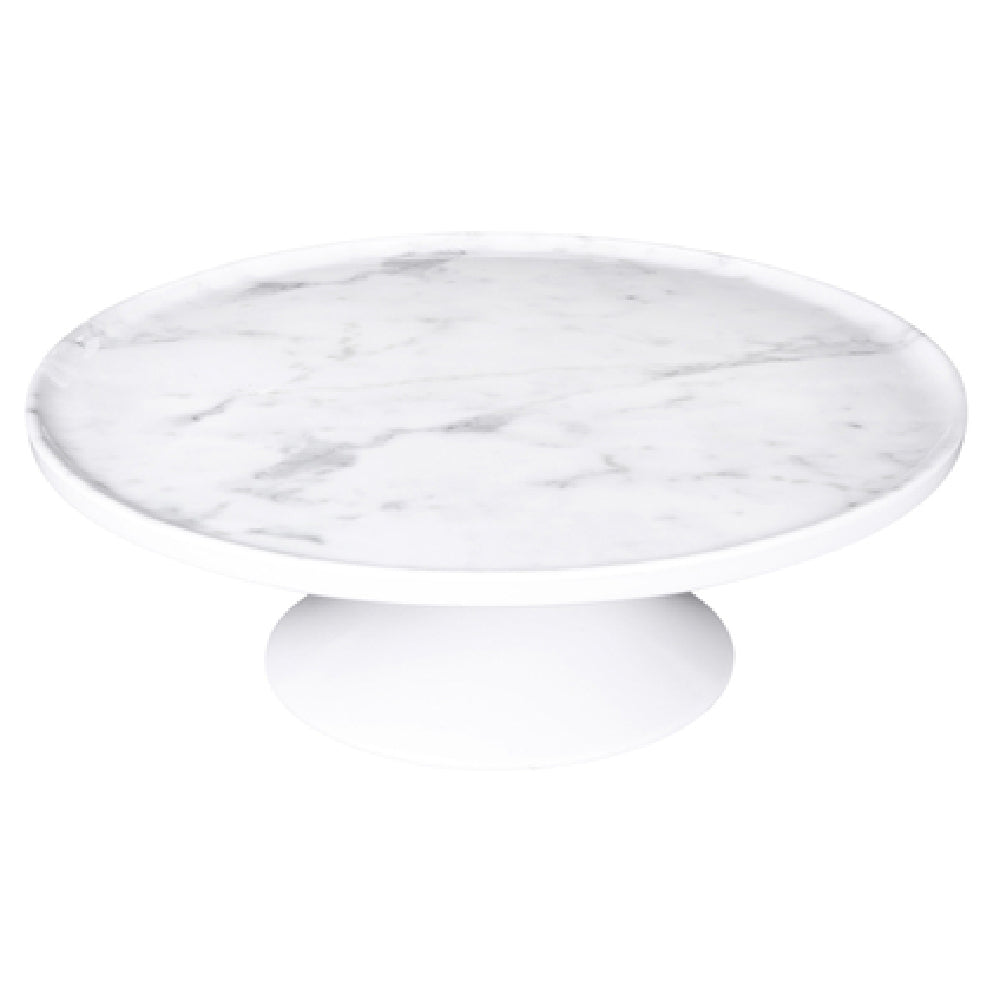 GET Enterprises M12RPKT-C Elite Global Solutions Melamine Plate Stand 12" Dia. X 4"H Round