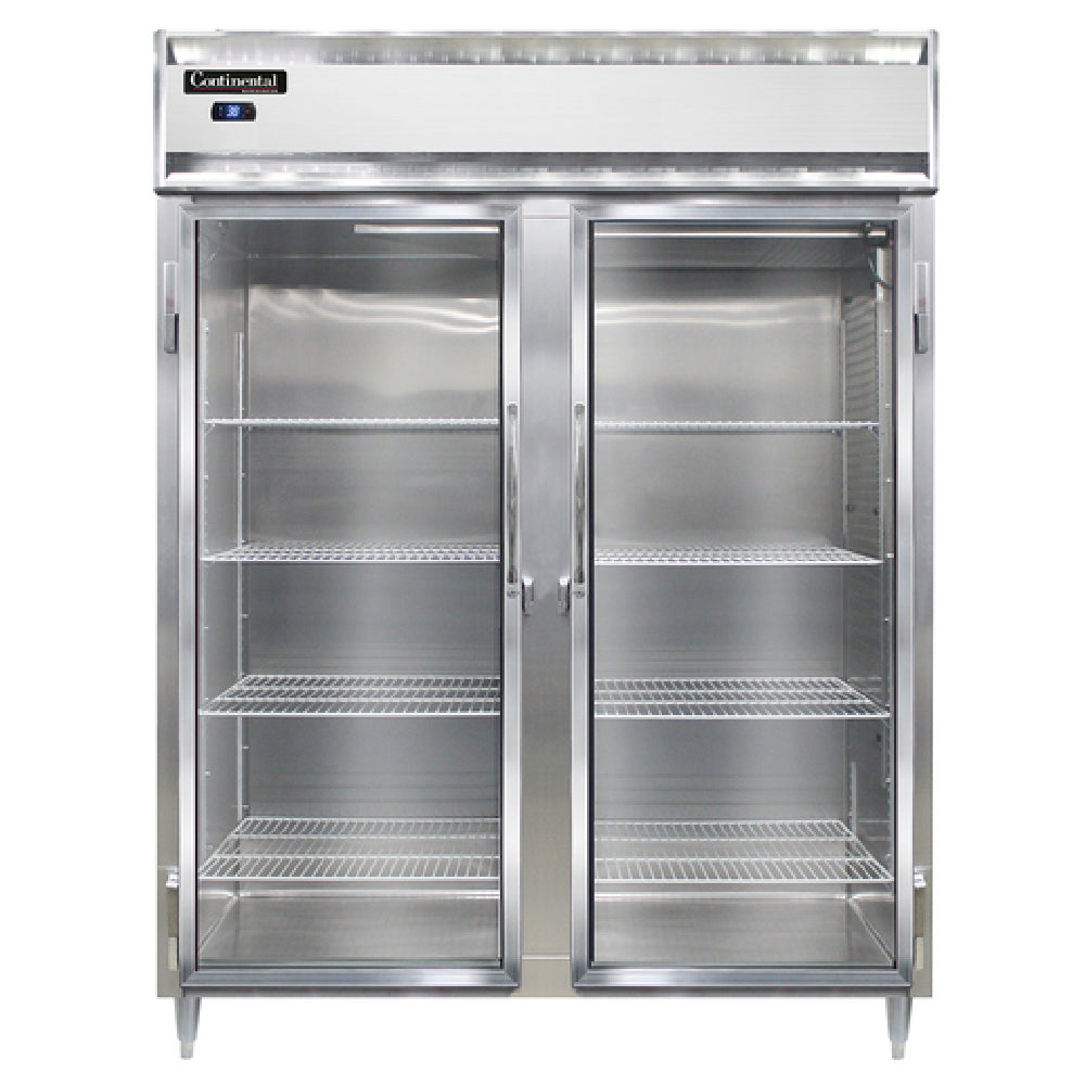 Continental Refrigerator D2RESNSAGD Designer Line Wide Refrigerator Reach-in 57"W