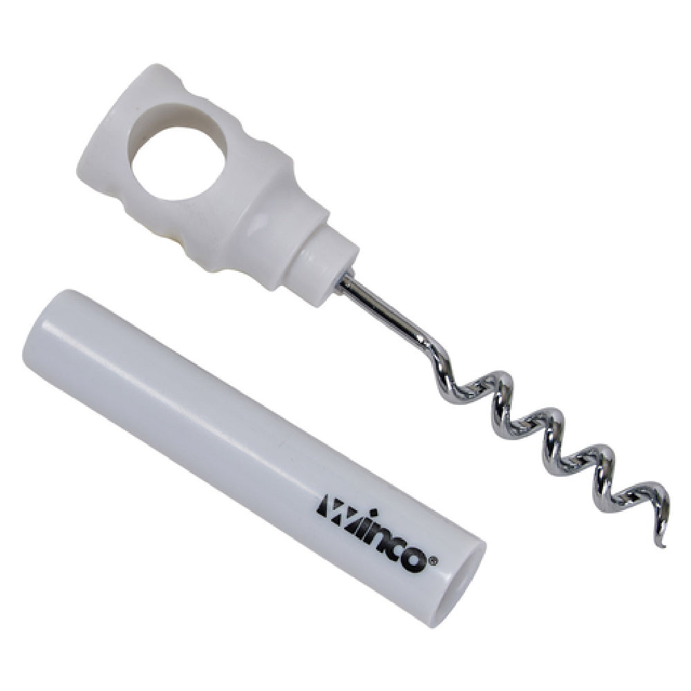 Winco CO-4DW Cork Screw (2) Piece Pack Plastic Handle