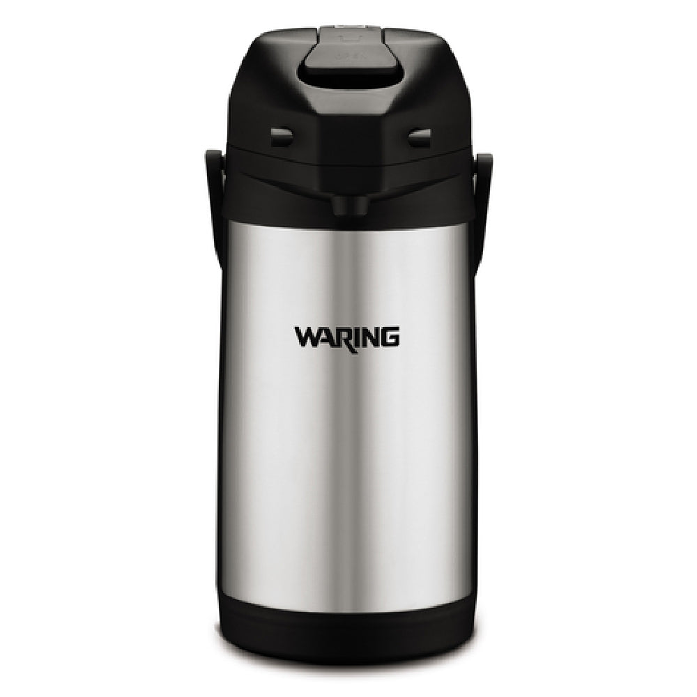 Waring WCA25 Café Deco­­­™ Airpot 2.5 Liter (84.5oz.) 5-1/2"W" X 7-1/2"D X 13"H