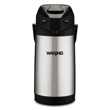 Waring WCA25 Café Deco­­­™ Airpot 2.5 Liter (84.5oz.) 5-1/2"W" X 7-1/2"D X 13"H