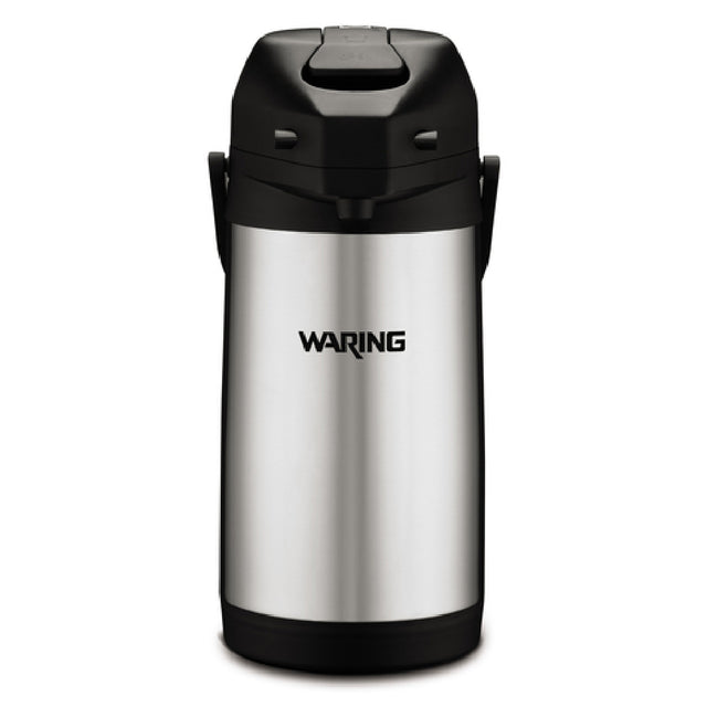 Waring WCA25 Café Deco­­­™ Airpot 2.5 Liter (84.5oz.) 5-1/2"W" X 7-1/2"D X 13"H