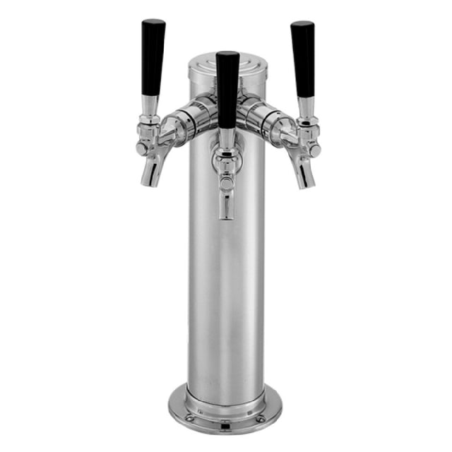 Perlick 69526W-3DA-R Draft Arm Style Wine Dispensing Kit (3) Faucets Chrome (304 Stainless Steel Dispensing Heads & Faucets Drainer 304 Stainless Steel Keg Couplers Air Distributors 304 Stainless Steel Wine Line Connectors Air Hose Air Distribu