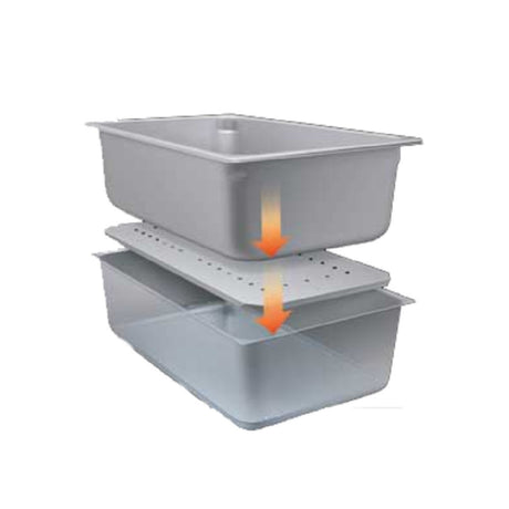 Hatco HDW-SPILL Water/Spillage Pan Stainless Steel (one Per Drawer) (excludes HDW-1R2 1.5R2 & -2R2)