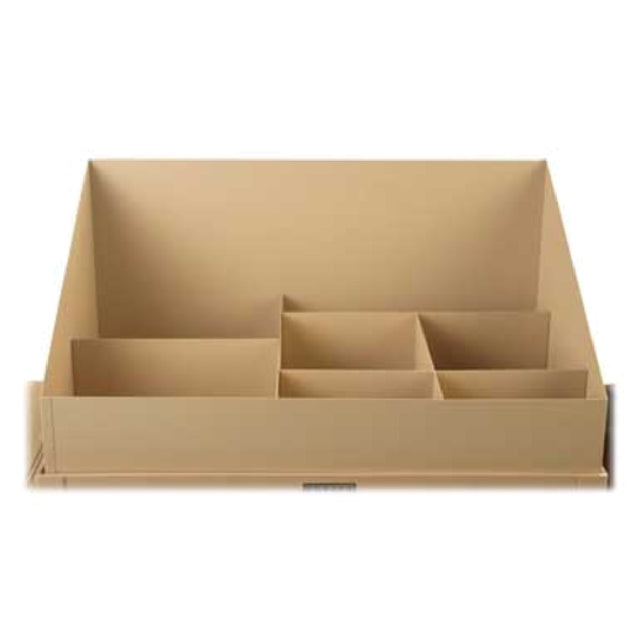 Forbes Industries 2351-PB Top Tray Organizer Plastic (7) Divided Compartments