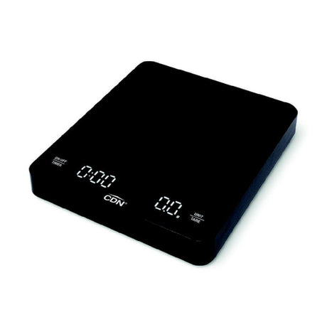 CDN SDC0602 Coffee Scale & Timer Digital Scale 3 Kg/6.5 Lb/3 L By G/oz/ml