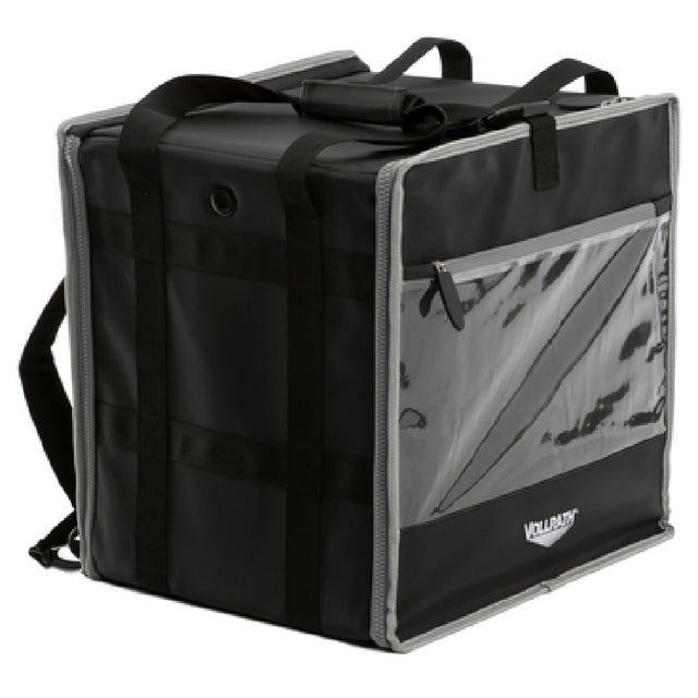 Vollrath VDBBM500 Food Delivery Backpack Bag 5-Series 16"W X 16"H X 13"D Includes Heat Pad With Power Cord To Pre-heat Bag