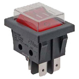 Franklin Machine Products 222-1431 On/Off Switch With Red Cover