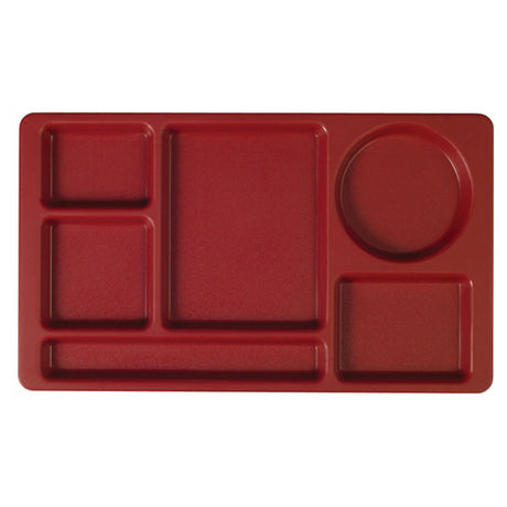 Cambro 915CP416 Camwear® 2 X 2 Compartment Tray 6-compartment Rectangular