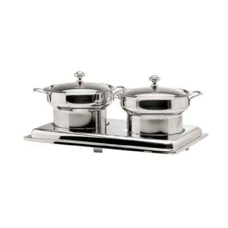 Bauscher Hepp 60.8872.0000 - Soup Station, (2) 158 Oz. (4-1/2 Liter), 20-7/8"L (530mm) X 12-13/16"W (325mm)