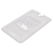 Stanton Trading FPC-1400S - Food Pan Lid, Quarter Size, Flat With Notch