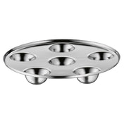 Bauscher Hepp 12.0501.0000 - Snail Dish, 5.9" Dia., 6-holes