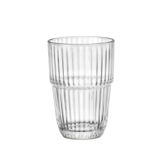 Steelite 4909Q106 Tumbler Glass 13 Oz. (H 4-3/4" M 3-1/4" T 3-1/4" B 1-7/8") Glass