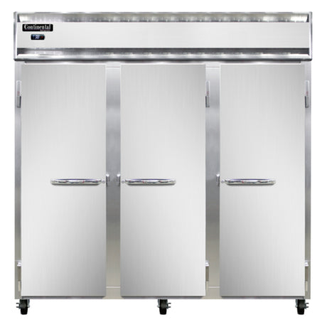 Continental Refrigerator 3RN Refrigerator Reach-in Three-section